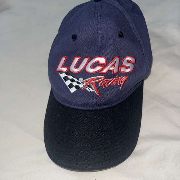 Lucas Racing Event Winner Adjustable Strapback Hat Lucas Oil Baseball Cap Gym - Picture 9 of 16